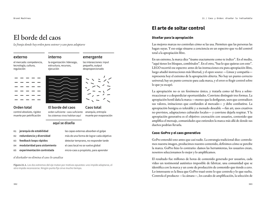 Pliego original del capítulo Caos y Orden